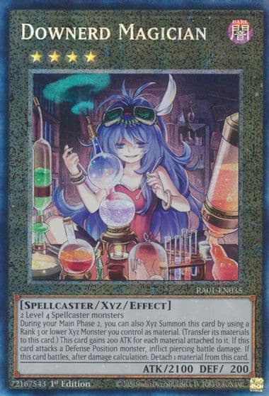 Downerd Magician PCR 25th Anniversary Rarity Collection Yu-Gi-Oh! card
