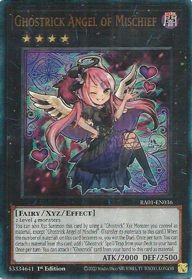 Ghostrick Angel of Mischief PUR 25th Anniversary Rarity Collection Yu-Gi-Oh! card