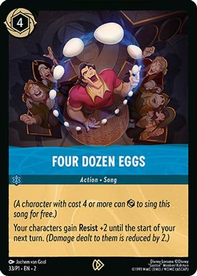 Four Dozen Eggs Disney Lorcana Promo Cards Lorcana card