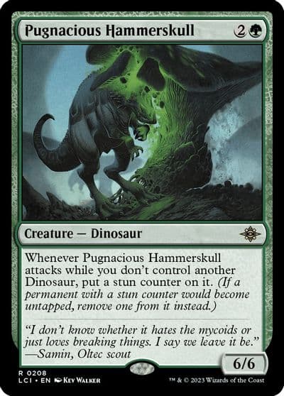 Pugnacious Hammerskull The Lost Caverns of Ixalan Magic card