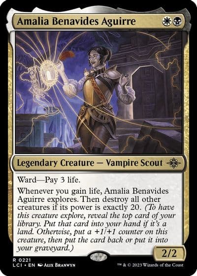 Amalia Benavides Aguirre The Lost Caverns of Ixalan Magic card