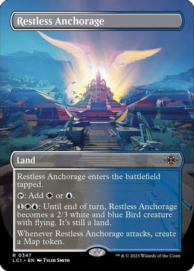 Restless Anchorage Borderless The Lost Caverns of Ixalan Magic card