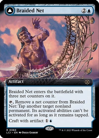 Braided Net Extended Art The Lost Caverns of Ixalan Magic card