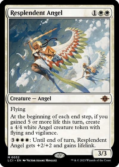Resplendent Angel The Lost Caverns of Ixalan Magic card