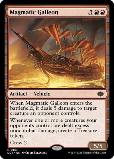 Magmatic Galleon The Lost Caverns of Ixalan Magic card