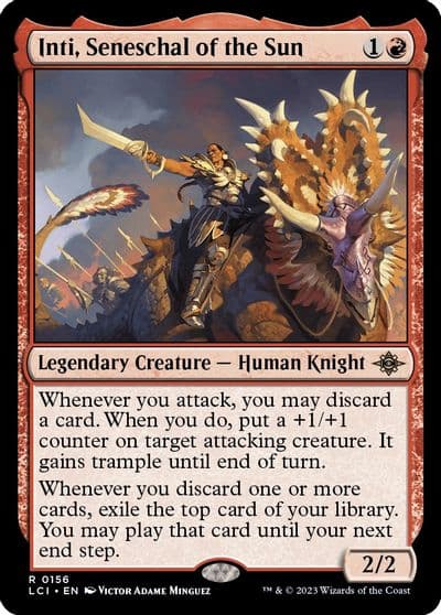 Inti Seneschal of the Sun The Lost Caverns of Ixalan Magic card