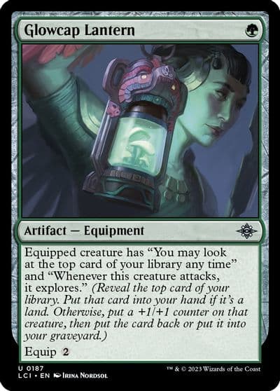 Glowcap Lantern The Lost Caverns of Ixalan Magic card