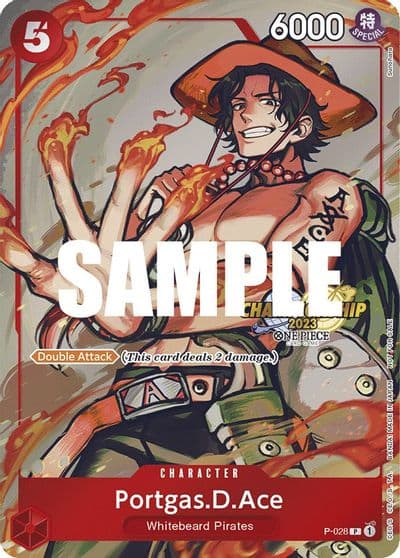 PortgasDAce CS 2023 Event Pack One Piece Promotion Cards One Piece card