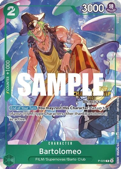 Bartolomeo CS 2023 Event Pack One Piece Promotion Cards One Piece card