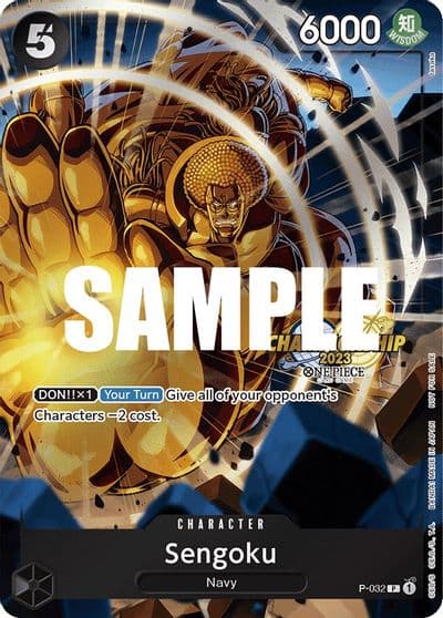 Sengoku CS 2023 Event Pack One Piece Promotion Cards One Piece card