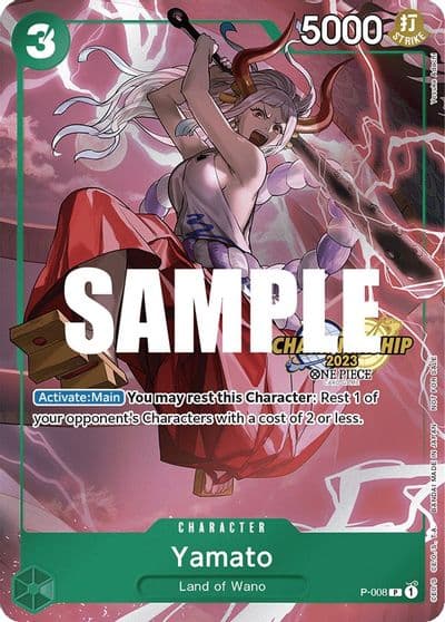 Yamato CS 2023 Celebration Pack One Piece Promotion Cards One Piece card