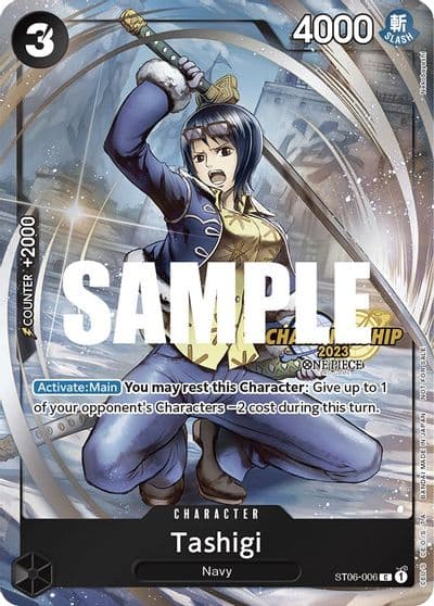 Tashigi CS 2023 Celebration Pack One Piece Promotion Cards One Piece card