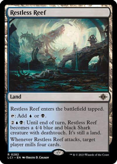 Restless Reef The Lost Caverns of Ixalan Magic card