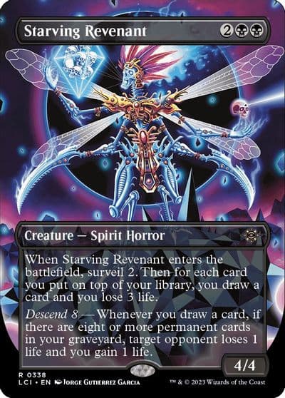 Starving Revenant Borderless The Lost Caverns of Ixalan Magic card