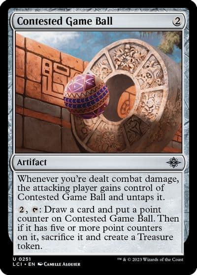 Contested Game Ball The Lost Caverns of Ixalan Magic card