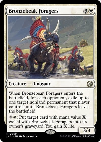 Bronzebeak Foragers Commander: The Lost Caverns of Ixalan Magic card