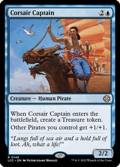 Corsair Captain Commander: The Lost Caverns of Ixalan Magic card
