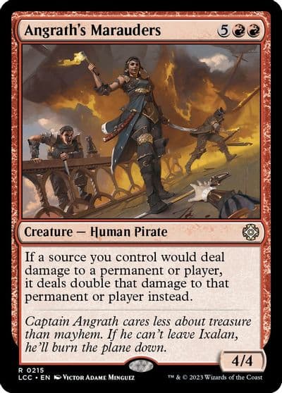 Angraths Marauders Commander: The Lost Caverns of Ixalan Magic card