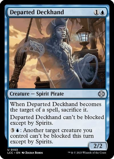 Departed Deckhand Commander: The Lost Caverns of Ixalan Magic card