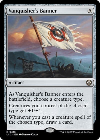 Vanquishers Banner Commander: The Lost Caverns of Ixalan Magic card