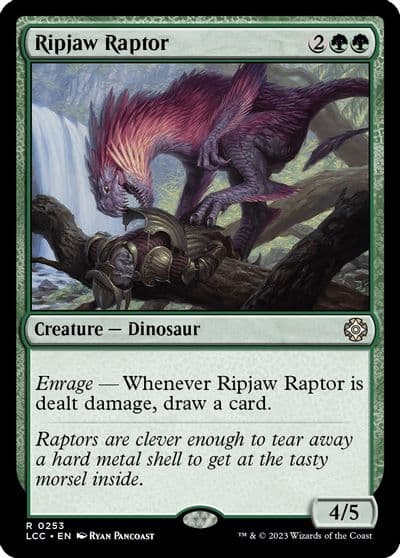 Ripjaw Raptor Commander: The Lost Caverns of Ixalan Magic card