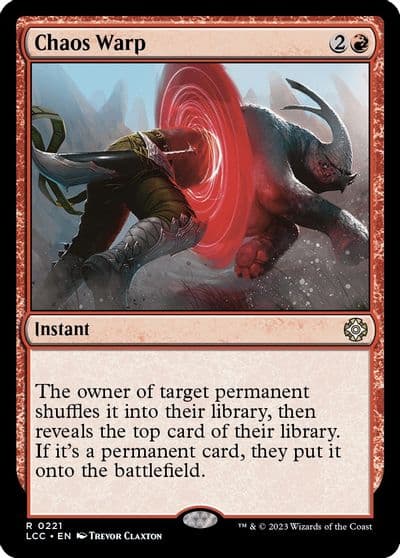 Chaos Warp Commander: The Lost Caverns of Ixalan Magic card