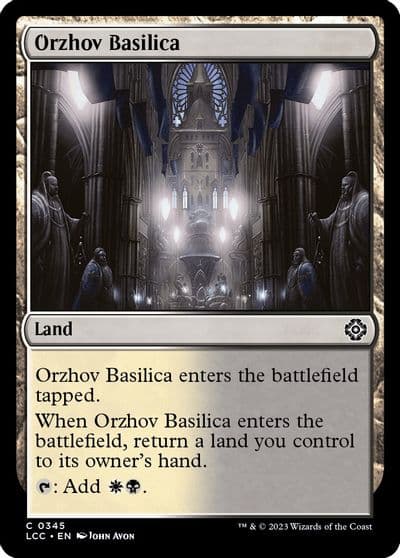 Orzhov Basilica Commander: The Lost Caverns of Ixalan Magic card