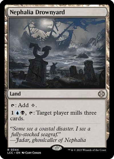 Nephalia Drownyard Commander: The Lost Caverns of Ixalan Magic card