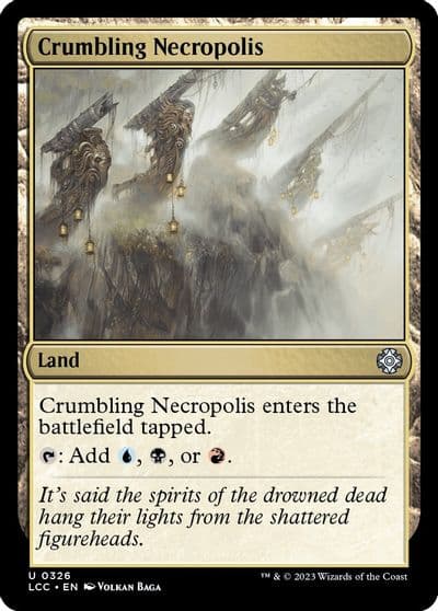 Crumbling Necropolis Commander: The Lost Caverns of Ixalan Magic card