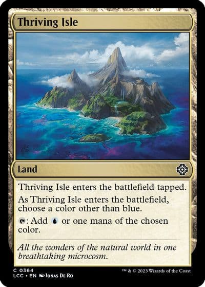 Thriving Isle Commander: The Lost Caverns of Ixalan Magic card