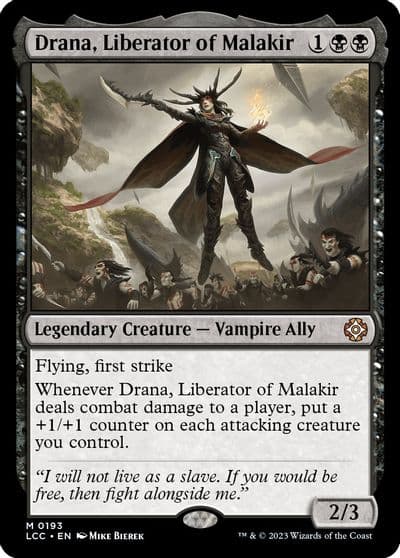 Drana Liberator of Malakir Commander: The Lost Caverns of Ixalan Magic card