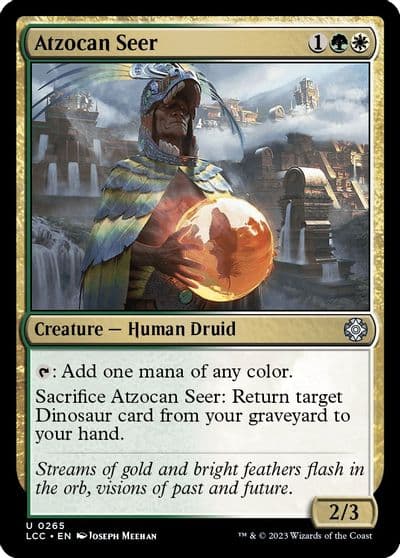 Atzocan Seer Commander: The Lost Caverns of Ixalan Magic card