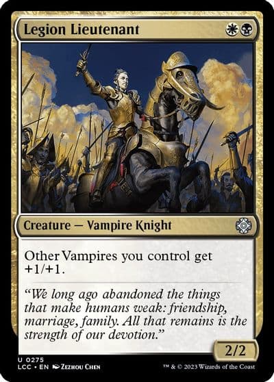 Legion Lieutenant Commander: The Lost Caverns of Ixalan Magic card