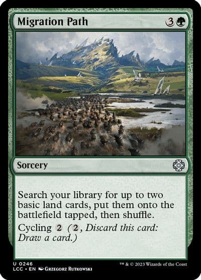 Migration Path Commander: The Lost Caverns of Ixalan Magic card