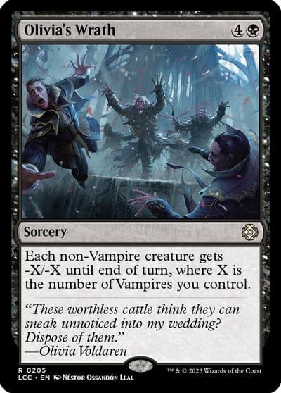 Olivias Wrath Commander: The Lost Caverns of Ixalan Magic card