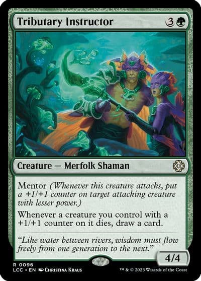 Tributary Instructor Commander: The Lost Caverns of Ixalan Magic card