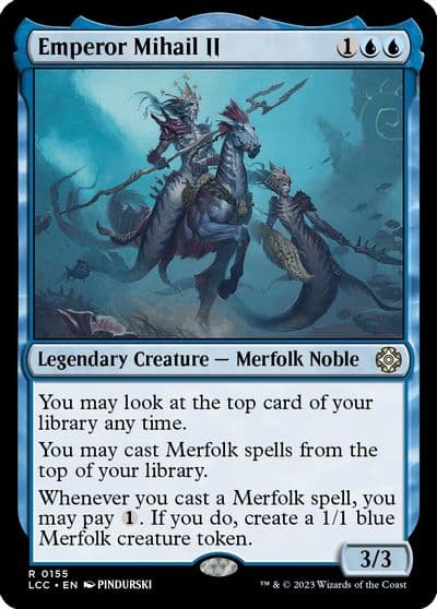 Emperor Mihail II Commander: The Lost Caverns of Ixalan Magic card