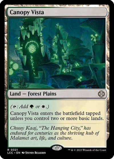Canopy Vista Commander: The Lost Caverns of Ixalan Magic card