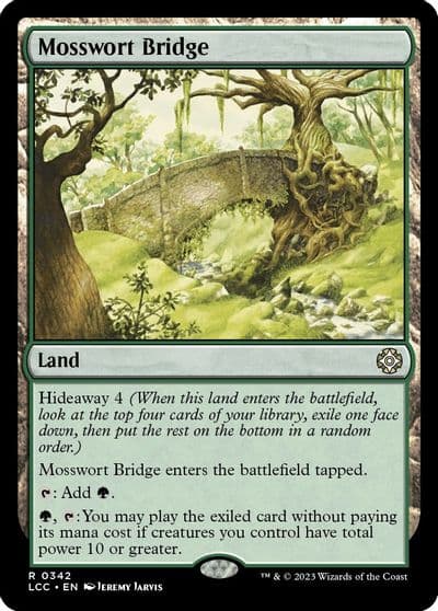 Mosswort Bridge Commander: The Lost Caverns of Ixalan Magic card