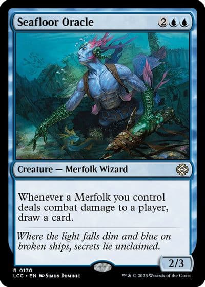 Seafloor Oracle Commander: The Lost Caverns of Ixalan Magic card