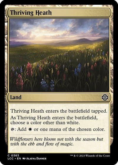 Thriving Heath Commander: The Lost Caverns of Ixalan Magic card