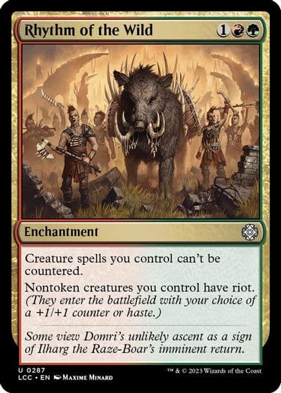 Rhythm of the Wild Commander: The Lost Caverns of Ixalan Magic card
