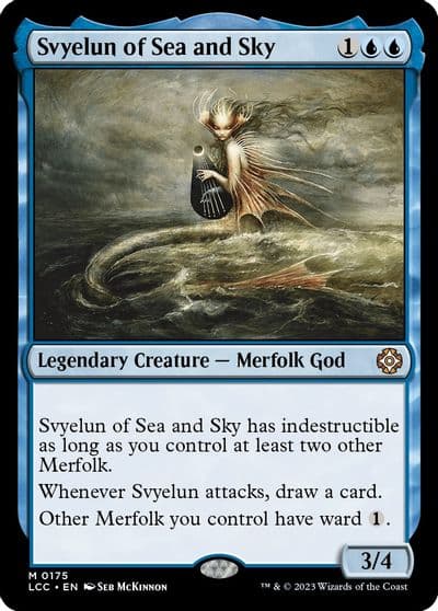 Svyelun of Sea and Sky Commander: The Lost Caverns of Ixalan Magic card