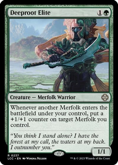 Deeproot Elite Commander: The Lost Caverns of Ixalan Magic card