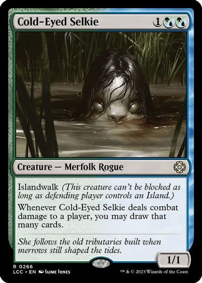 Cold Eyed Selkie Commander: The Lost Caverns of Ixalan Magic card