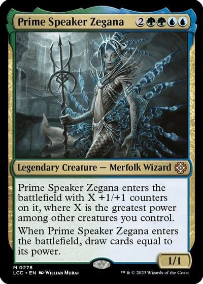 Prime Speaker Zegana Commander: The Lost Caverns of Ixalan Magic card