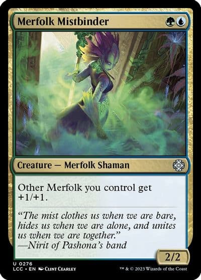 Merfolk Mistbinder Commander: The Lost Caverns of Ixalan Magic card