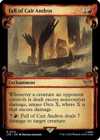 Fall of Cair Andros Showcase Scrolls Universes Beyond: The Lord of the Rings: Tales of Middle-earth Magic card