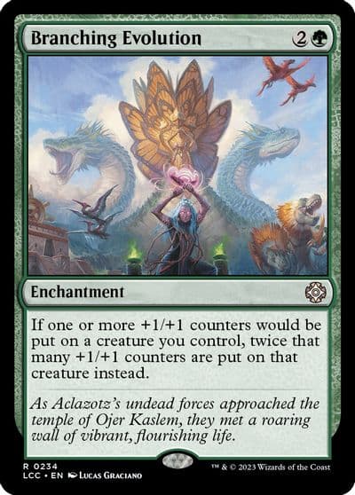 Branching Evolution Commander: The Lost Caverns of Ixalan Magic card