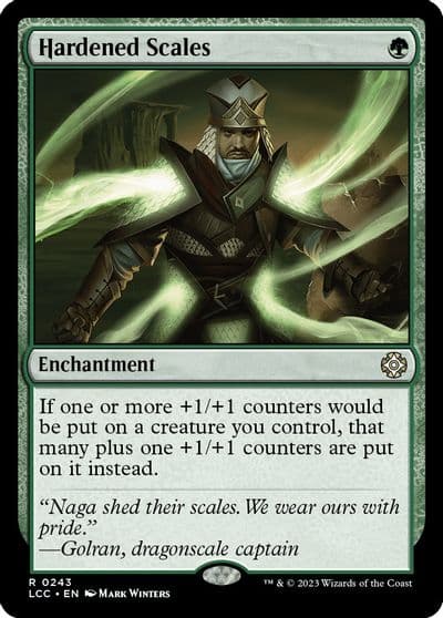 Hardened Scales Commander: The Lost Caverns of Ixalan Magic card